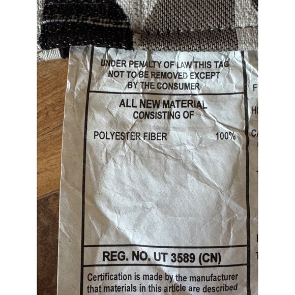 Mid-Century Modern Geometric Throw Pillow Covers Set Of 2 18 1/2" x 18 1/2" - Picture 6 of 7